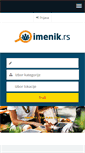 Mobile Screenshot of imenik.rs